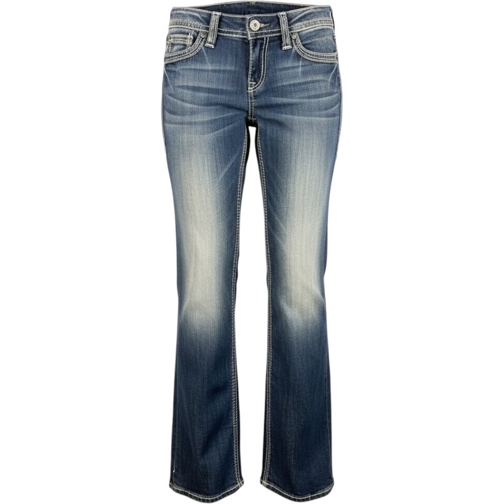 Rock Revival Women's Jeans, Style Elaina, SZ 27, Easy Boot Cut